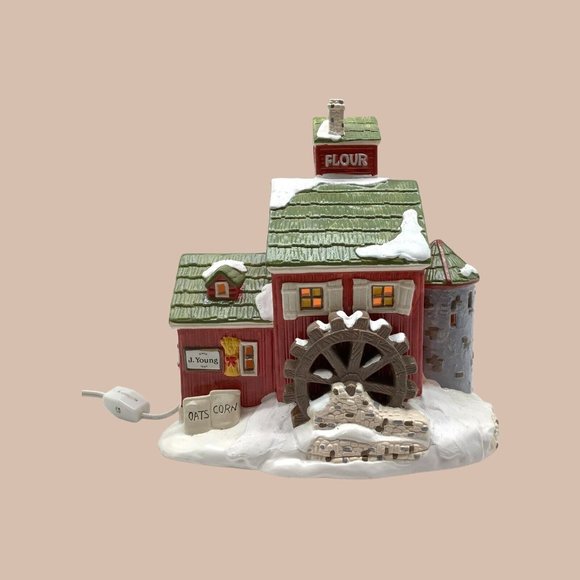 Dept. 56 J. Young's Granary Porcelain House - Picture 13 of 16